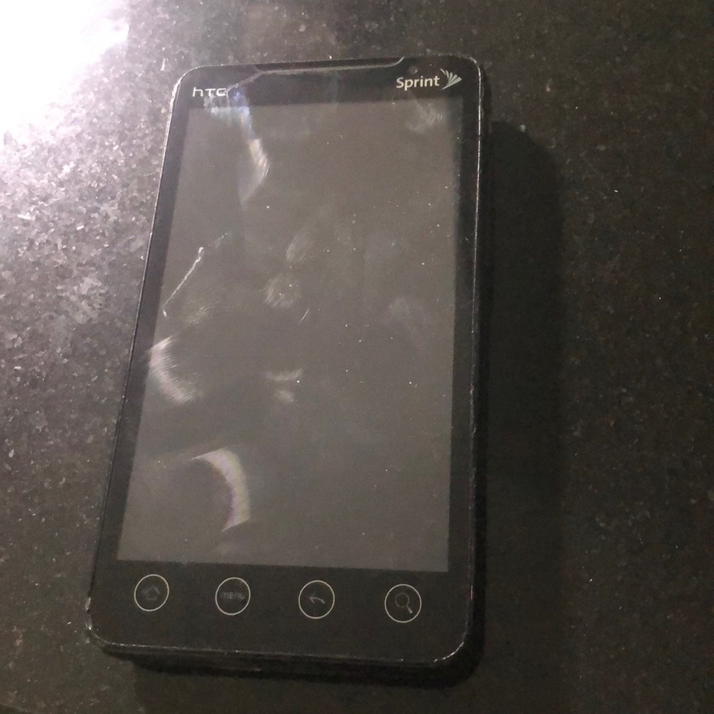 HTC Cell phone sprint With kickstand built in